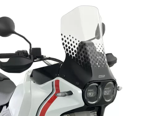 Parbriz WRS Caponord Ducati Desert X 2022-2026 fumuriu deschis DU023F