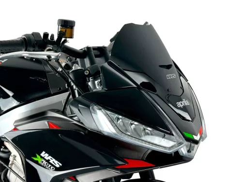Parbriz WRS Sport Aprilia Tuono 660 2021-26 / Tuono V4-Factory 2021-24 negru mat AP006NO