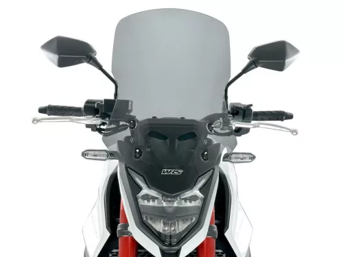 Parbriz WRS Caponord Honda Hornet 750 2023-2024 fumuriu închis HO058FS