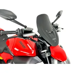   Parbriz WRS Touring Ducati Diavel V4 / RS 2023-2026 negru mat DU029NO