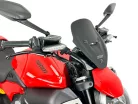 Parbriz WRS Sport Ducati Diavel V4 / RS 2023-2026 negru mat DU030NO