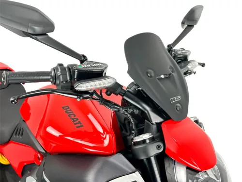 Parbriz WRS Sport Ducati Diavel V4 / RS 2023-2026 negru mat DU030NO