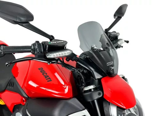Parbriz WRS Sport Ducati Diavel V4 / RS 2023-2026 negru mat DU030NO