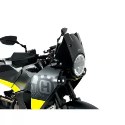   Parbriz WRS Enduro Husqvarna Norden 901 2022-26 / Norden 901 Expedition 2023-2026 negru lucios HU003NL