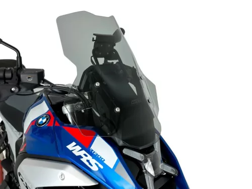 Parbriz WRS Caponord Plus fără radar BMW R 1300 GS 2023-2026 fumuriu deschis BM084F