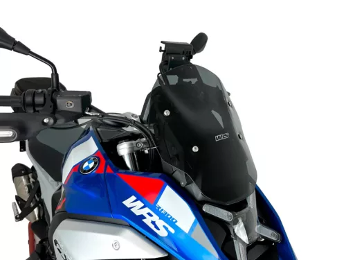 Parbriz WRS Enduro fără radar BMW R 1300 GS 2023-2026 fumuriu deschis BM093FS
