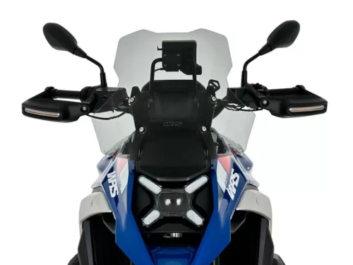 Parbriz WRS Touring Plus fără radar BMW R 1300 GS 2023-2026 fumuriu închis BM085FS