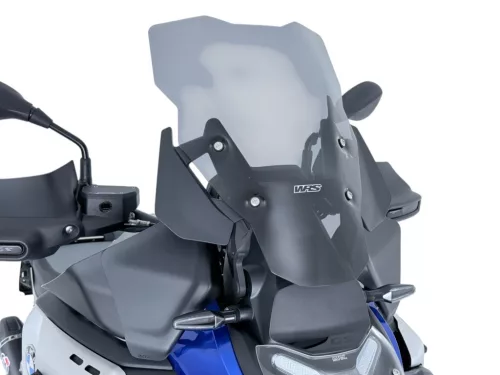 Parbriz WRS Touring fără radar BMW R 1300 GS 2023-2026 fumuriu închis BM088FS