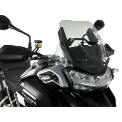   Parbriz WRS Sport Triumph Tiger 1200 GT / GT Pro / GT Explorer / Rally Explorer / Rally Pro 2022-2026 fumuriu deschis TR006F