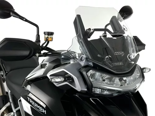 Parbriz WRS Sport Triumph Tiger 1200 GT / GT Pro / GT Explorer / Rally Explorer / Rally Pro 2022-2026 transparent TR006T