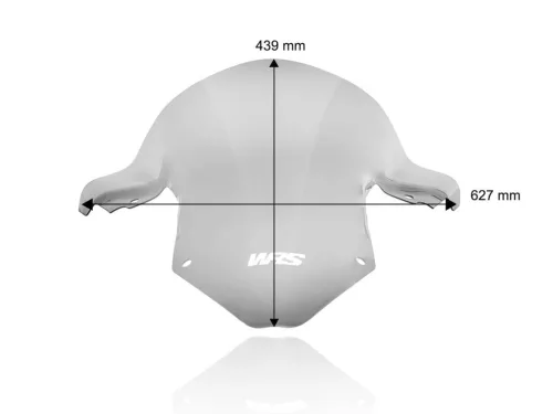 Parbriz WRS Race High BMW S 1000 RR 2019-2025 / M 1000 RR 2020-2022 fumuriu închis BM051FS