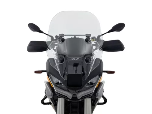 Parbriz WRS Caponord cu radar Moto Guzzi Stelvio 2024-2026 fumuriu deschis MG001F