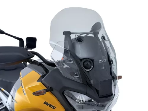 Parbriz WRS Touring cu radar Moto Guzzi Stelvio 2024-2026 fumuriu închis MG002FS