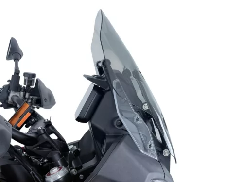 Parbriz WRS Touring cu radar Moto Guzzi Stelvio 2024-2026 fumuriu închis MG002FS