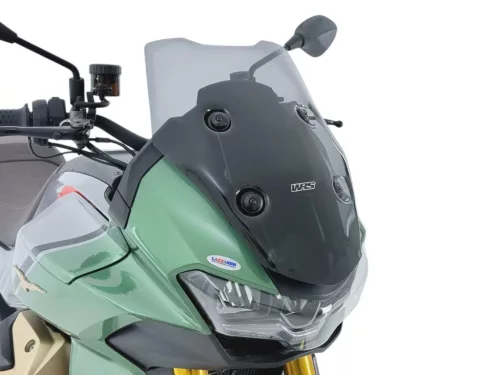 Parbriz WRS Touring Moto Guzzi V 100 Mandello / S 2023-2026 fumuriu închis MG008FS