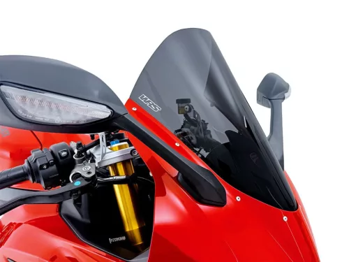 Parbriz WRS Race High Ducati Panigale V2 / S 2025-2026 fumuriu închis DU044FS