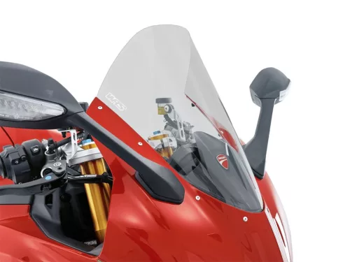 Parbriz WRS Race High Ducati Panigale V2 / S 2025-2026 fumuriu închis DU044FS