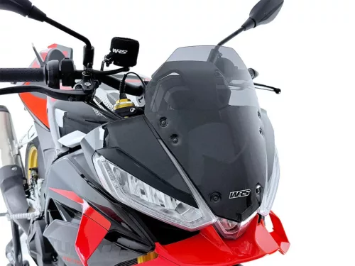 Parbriz WRS Sport Aprilia Tuono V4 2025-2026 fumuriu închis AP018FS