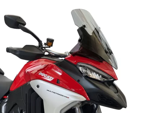 Parbriz WRS Touring Ducati Multistrada V4 / S / S Sport / Pikes Peak 2020-2026 fumuriu închis DU017FS