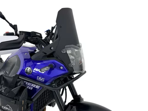 Parbriz WRS Enduro Yamaha Tenere 700 2025 / Rally 2025-2026 fumuriu închis YA052FS