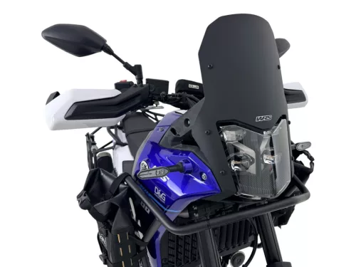 Parbriz WRS Enduro Yamaha Tenere 700 2025 / Rally 2025-2026 negru mat YA052NO