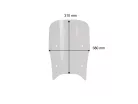 Parbriz WRS Touring Voge Valico Ds 800 X Rally 2025-2026 transparent VO005T
