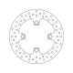 Disc-frana-Brembo-serie-Oro-68B40779