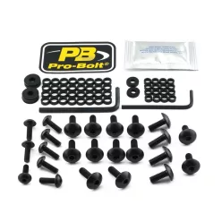 Kit șuruburi parbriz Pro Bolt FHO214BK