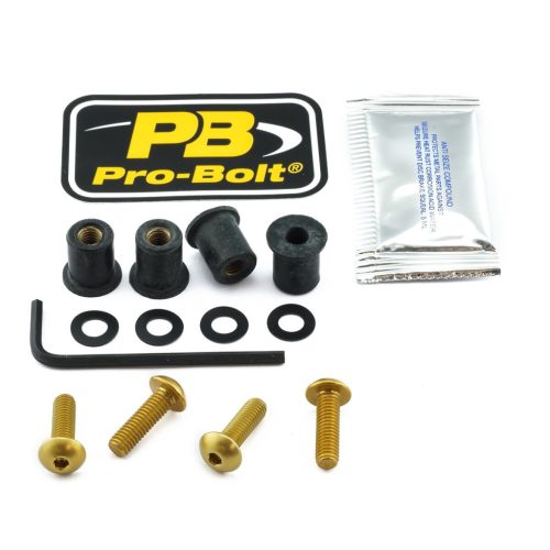 Pro Bolt Bolt Kit Screen Gold