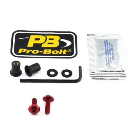 Pro Bolt Bolt Kit Screen Red