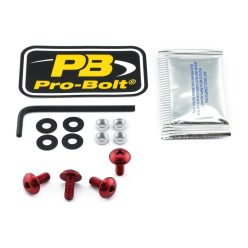 Pro Bolt Bolt Kit Screen Red