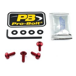 Pro Bolt Bolt Kit Screen Red