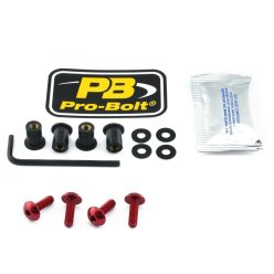 Pro Bolt Bolt Kit Screen Red