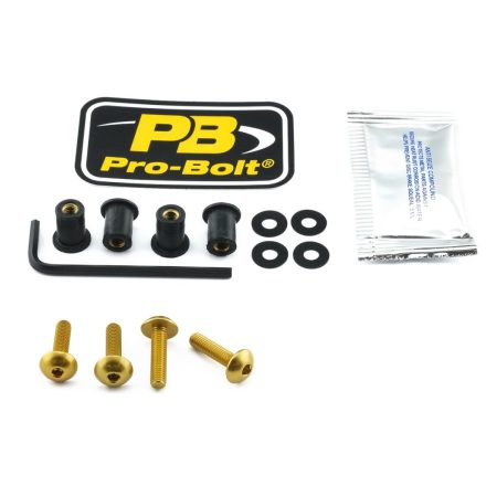 Pro Bolt Bolt Kit Screen Gold