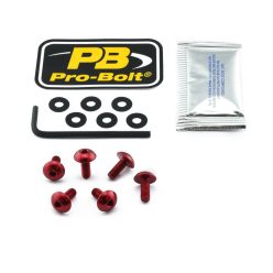 Pro Bolt Bolt Kit Screen Red