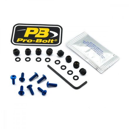 Kit-suruburi-parbriz-aluminiu-PRO-BOLT-8buc-albastru