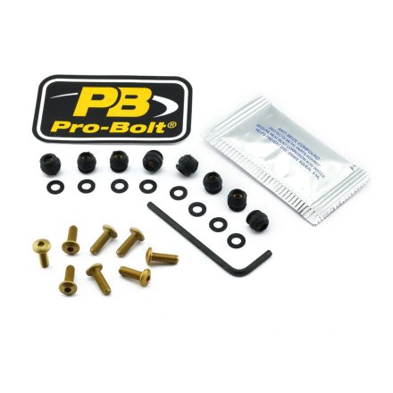 Kit-suruburi-parbriz-aluminiu-PRO-BOLT-8buc-aur