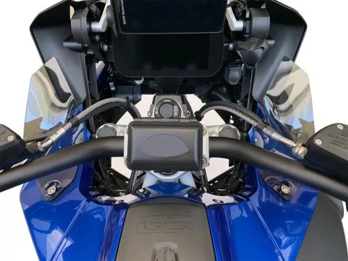 Set deflectoare laterale mărite WRS BMW R1200GS ADV 2013-18 / R1250GS ADV 2018-23 fumuriu deschis BM043F
