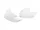 Set deflectoare laterale WRS Oversize Benelli TRK 502 / X 2017-2026 transparent BE003T