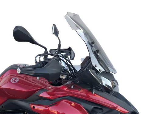 Set deflectoare laterale WRS Oversize Benelli TRK 502 / X 2017-2026 transparent BE003T