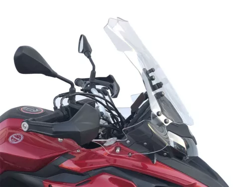 Set deflectoare laterale WRS Oversize Benelli TRK 502 / X 2017-2026 transparent BE003T