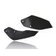 Set deflectoare laterale mărite WRS BMW R1200GS ADV 2013-18 / R1250GS ADV 2018-23 negru mat BM043NO