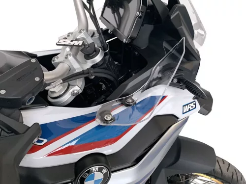 Set deflectoare laterale WRS WRS BMW F750GS / F850GS 2018-2023 / F 800 GS 2024-2025 transparent BM060T