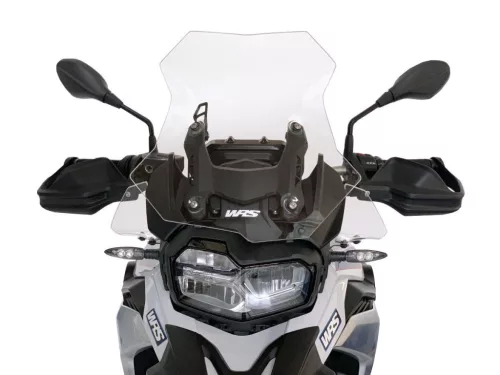 Set deflectoare laterale WRS WRS BMW F750GS / F850GS 2018-2023 / F 800 GS 2024-2025 transparent BM060T