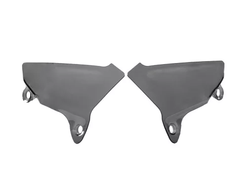 Set deflectoare laterale WRS Ducati Multistrada V4 / S / S Sport / Pikes Peak 2020-2026 fumuriu închis DU019FS