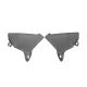 Set deflectoare laterale WRS Ducati Multistrada V4 / S / S Sport / Pikes Peak 2020-2026 fumuriu închis DU019FS