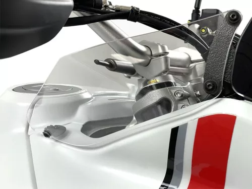 Set deflectoare laterale WRS Ducati Desert X 2022-2026 transparent DU026T