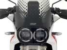 Set deflectoare laterale WRS Ducati Desert X 2022-2026 negru lucios DU026NL
