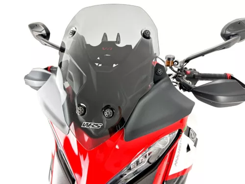 Set deflectoare laterale WRS Ducati Multistrada V4 / S / S Sport / Pikes Peak / Rally 2020-2026 negru mat DU031NO