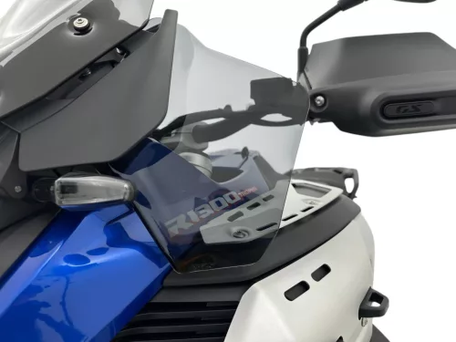 Set deflectoare laterale mărite WRS BMW R 1300 GS Adventure 2024-2026 fumuriu deschis BM106F